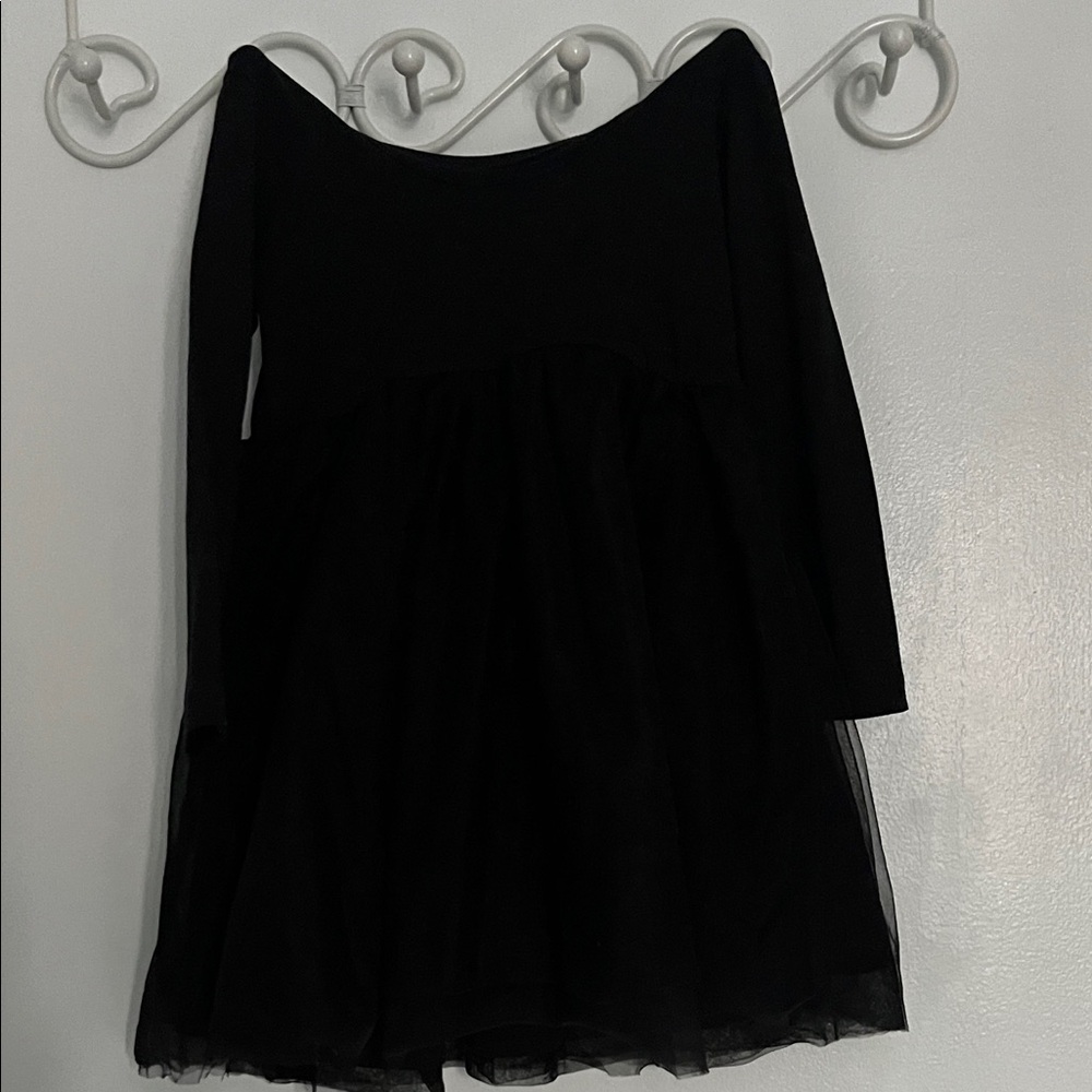 Ruffle Butts Black Kids Dress used in good condition